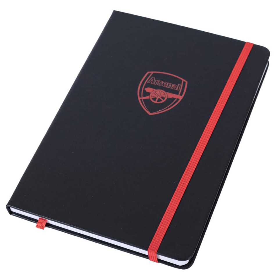 FC Arsenal zápisník A5 Classic black - FC Arsenal školní a&nbsp;kancelářské potřeby