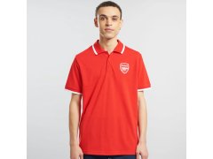 FC Arsenal pánské polo tričko Logo Tipped red