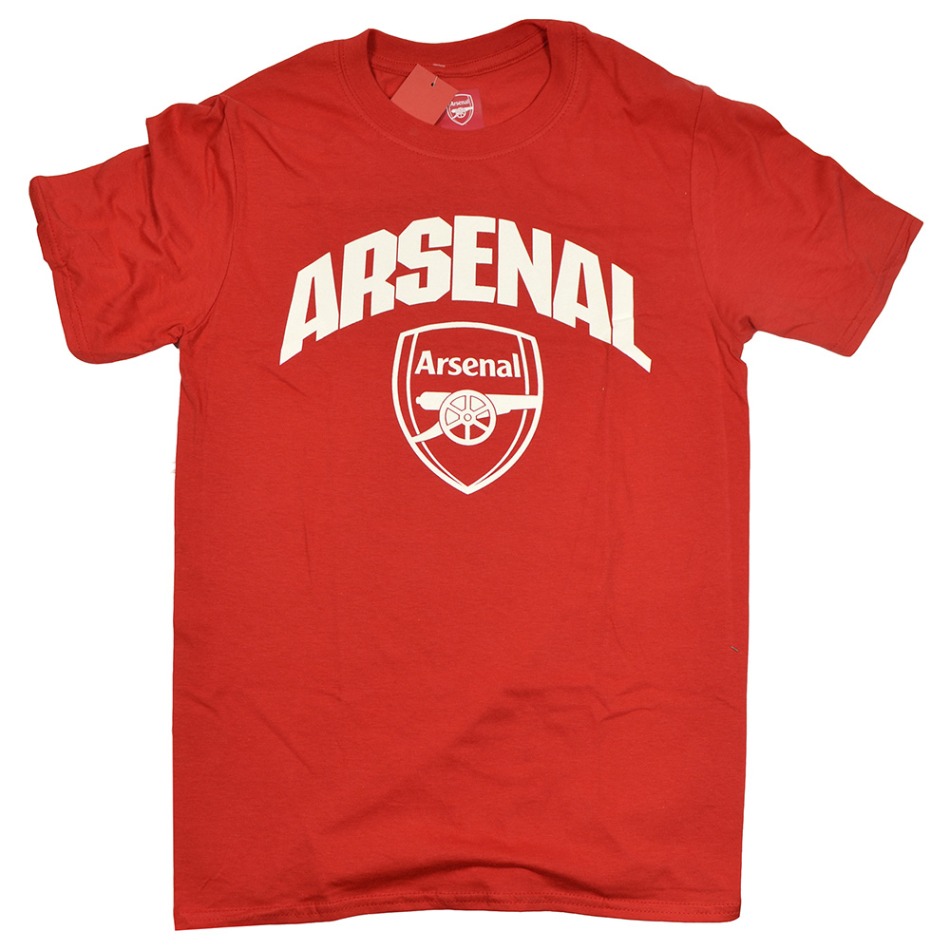FC Arsenal pánské tričko Wordmark red - FC Arsenal trička, polo trička, košile