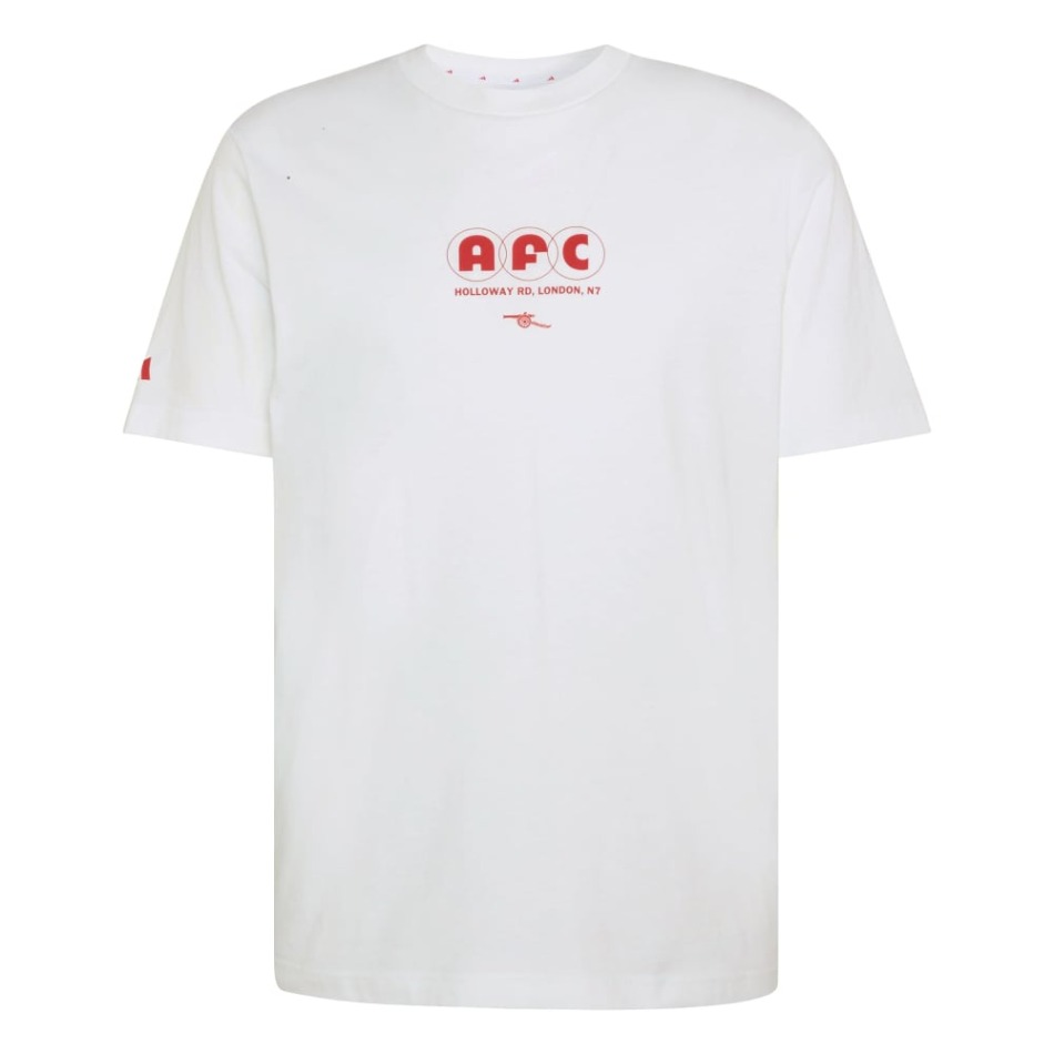 FC Arsenal pánské tričko Seasonal Graphic white - FC Arsenal trička, polo trička, košile