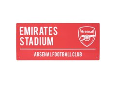 FC Arsenal cedule na zeď Colour Street