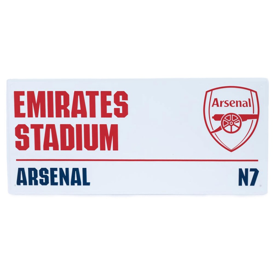 FC Arsenal cedule na zeď White Street
