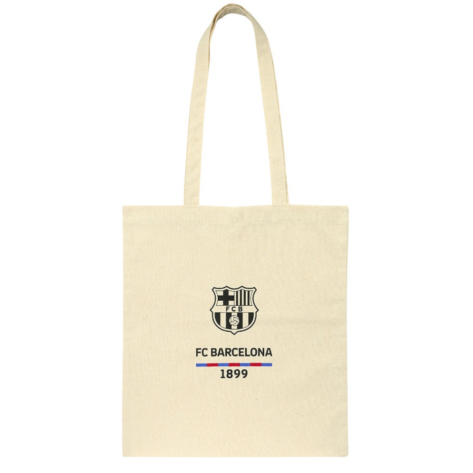 FC Barcelona nákupní taška beige