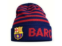 FC Barcelona dětská zimní čepice Stripe