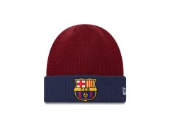 FC Barcelona dětská čepice baseballová kšiltovka Knit Cuff Constrast