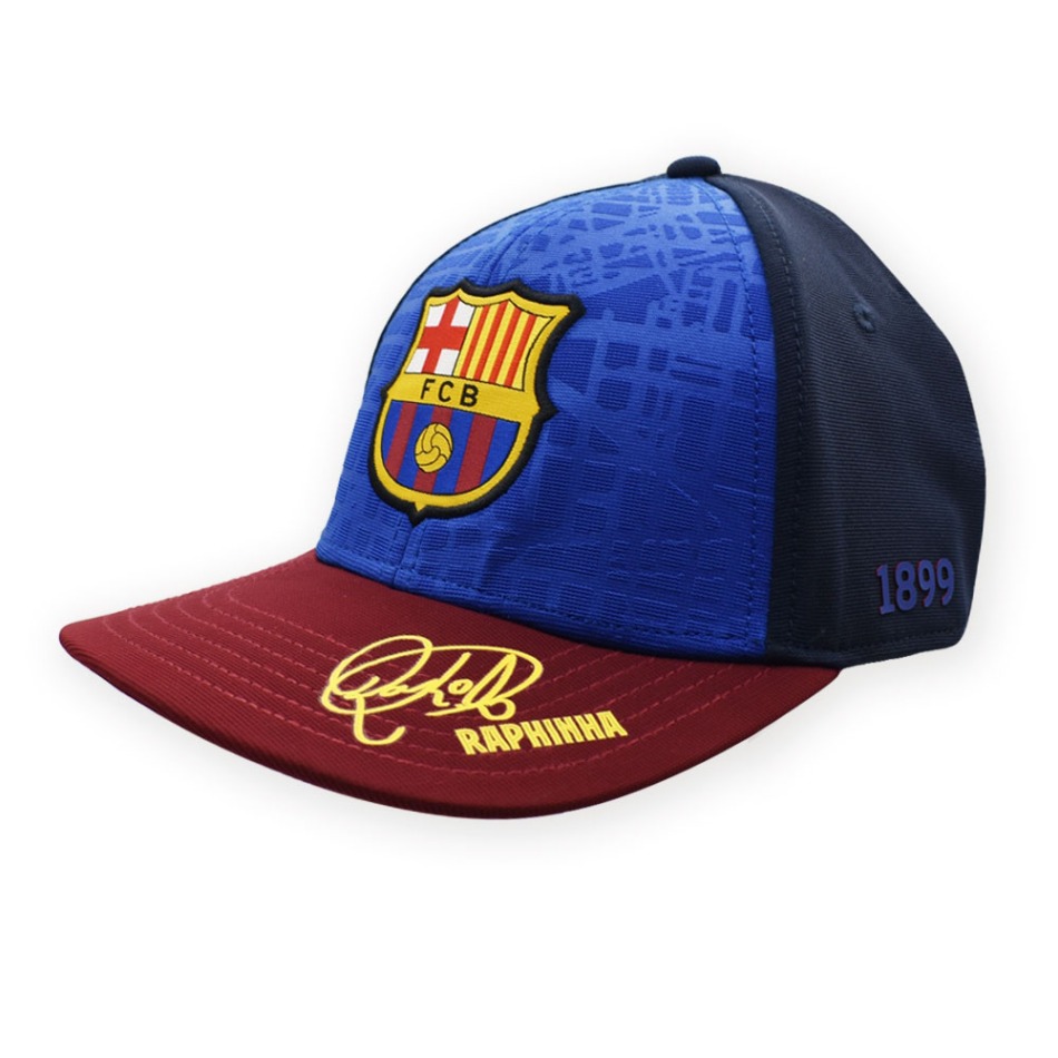 FC Barcelona dětská čepice baseballová kšiltovka Signed Raphinha