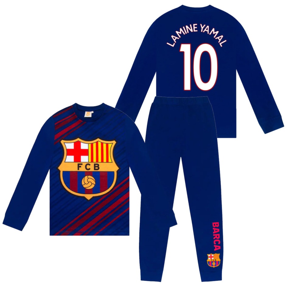 FC Barcelona dětské pyžamo Long Lamine Yamal