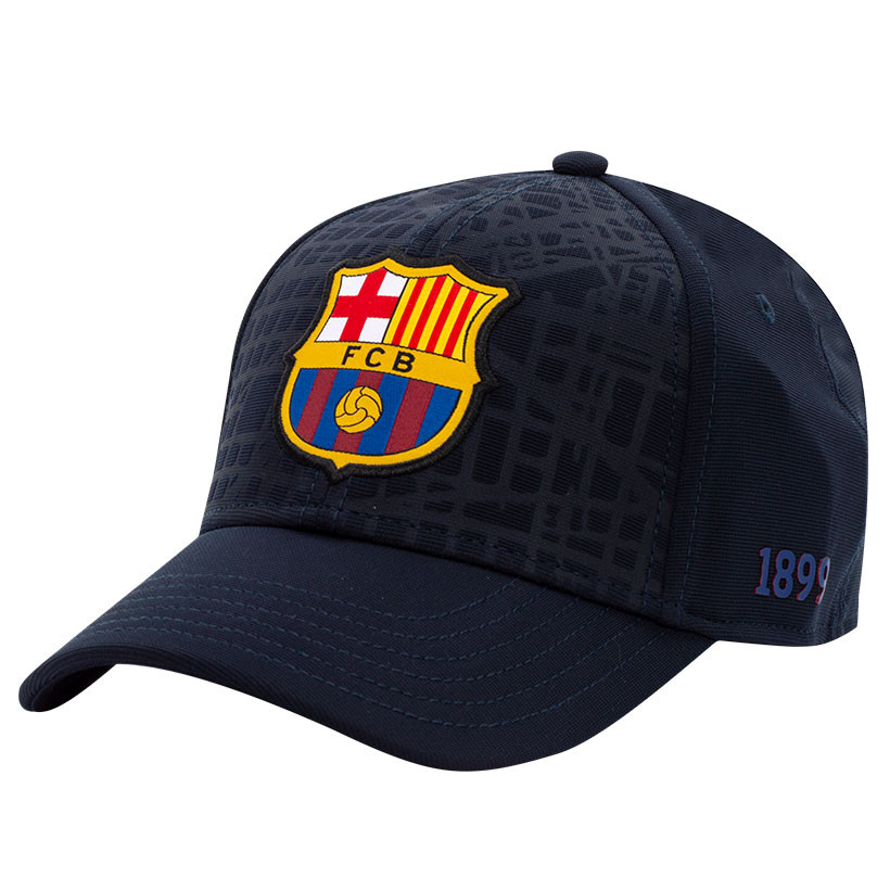 FC Barcelona dětská čepice baseballová kšiltovka Barca navy - FC Barcelona dětské oblečení