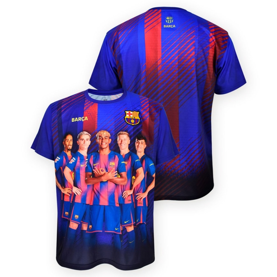 FC Barcelona dětské tričko Players azulgrana - FC Barcelona dětské oblečení