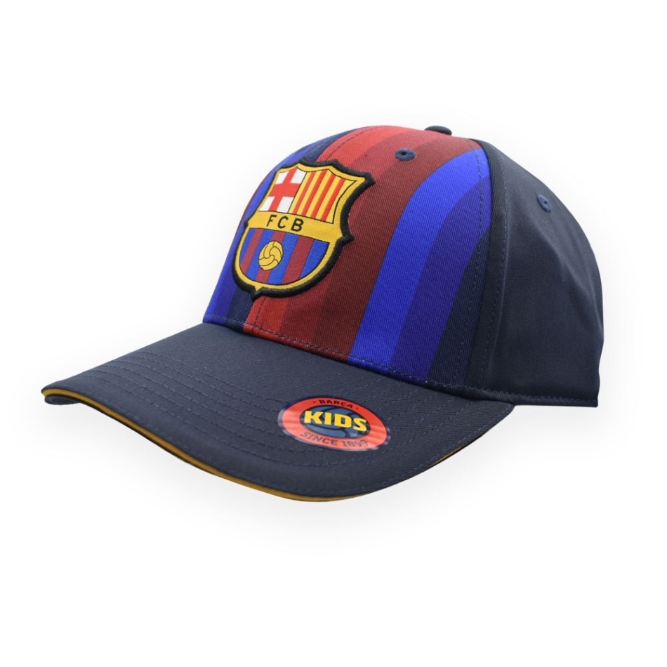 FC Barcelona dětská čepice baseballová kšiltovka Blaugrana - FC Barcelona dětské oblečení