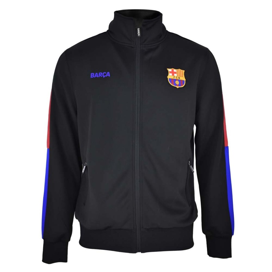 FC Barcelona dětská bunda Plus black - FC Barcelona dětské oblečení