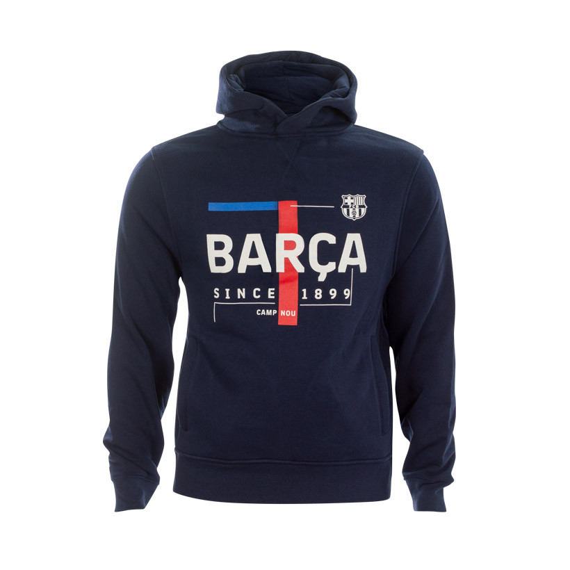 FC Barcelona dětská mikina s&nbsp;kapucí Since 1899 - FC Barcelona dětské oblečení