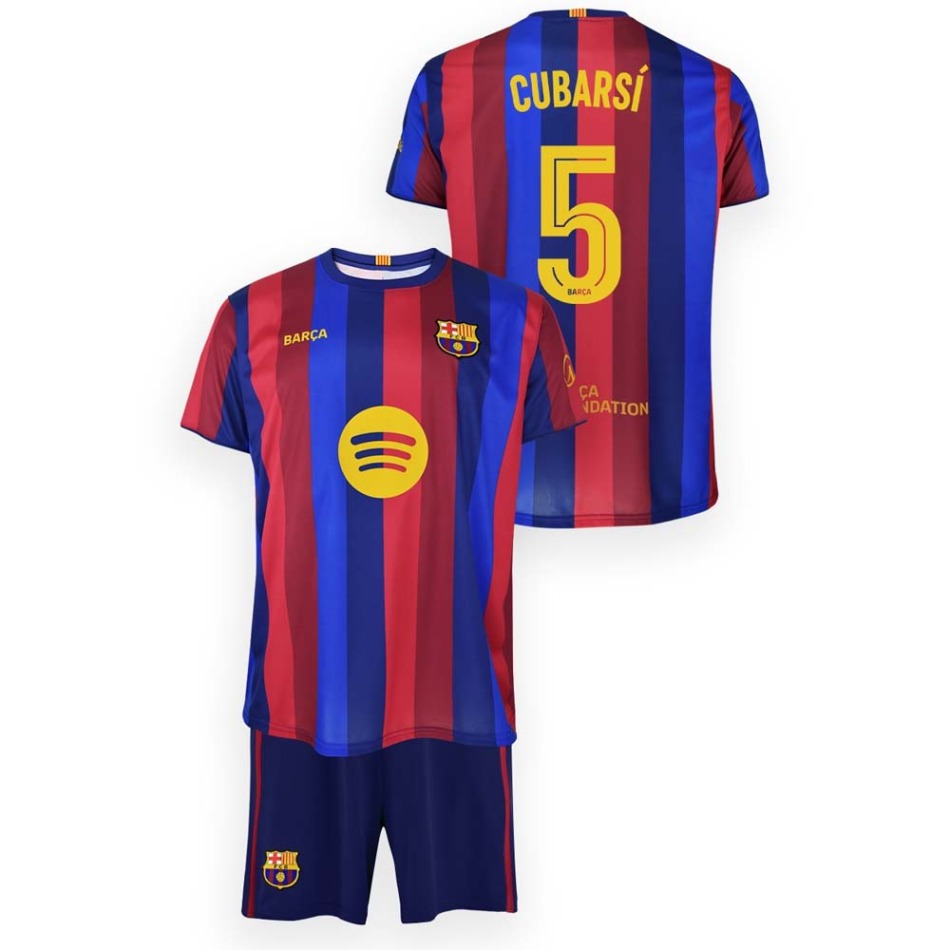 FC Barcelona dětský set Home Cubarsi - FC Barcelona dětské oblečení