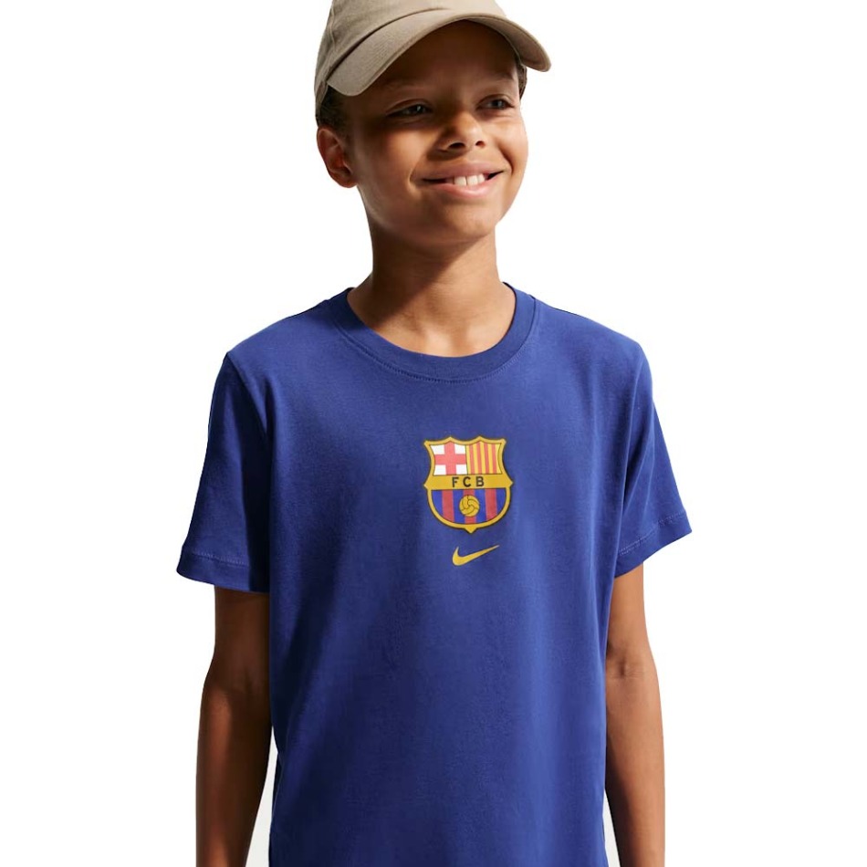 Dětské tričko BARCELONA FC Club Crest blue