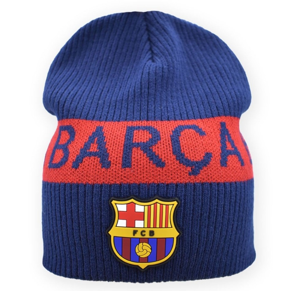 FC Barcelona dětská zimní čepice Skiing - FC Barcelona dětské oblečení