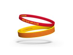 FC Barcelona gumový náramek 2pack Seneyra