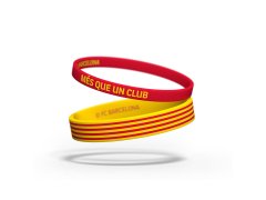 FC Barcelona dětský gumový náramek 2pack Seneyra
