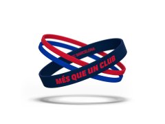 FC Barcelona gumový náramek Locked blaugrana