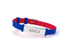 FC Barcelona silikonový náramek fashion blue