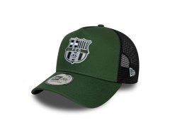Kšiltovka BARCELONA FC 9forty Trucker Faux green