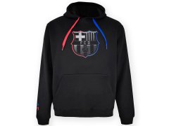 FC Barcelona pánská mikina s kapucí Eblack