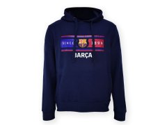 FC Barcelona pánská mikina s kapucí Return navy