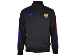 FC Barcelona pánská fotbalová bunda Plus Barca black
