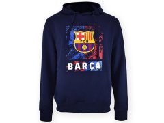 FC Barcelona pánská mikina s kapucí Marble