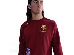 FC Barcelona pánská mikina s kapucí Club Fourth