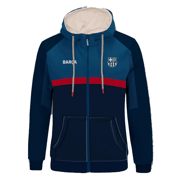 FC Barcelona pánská mikina Zip Oceanic