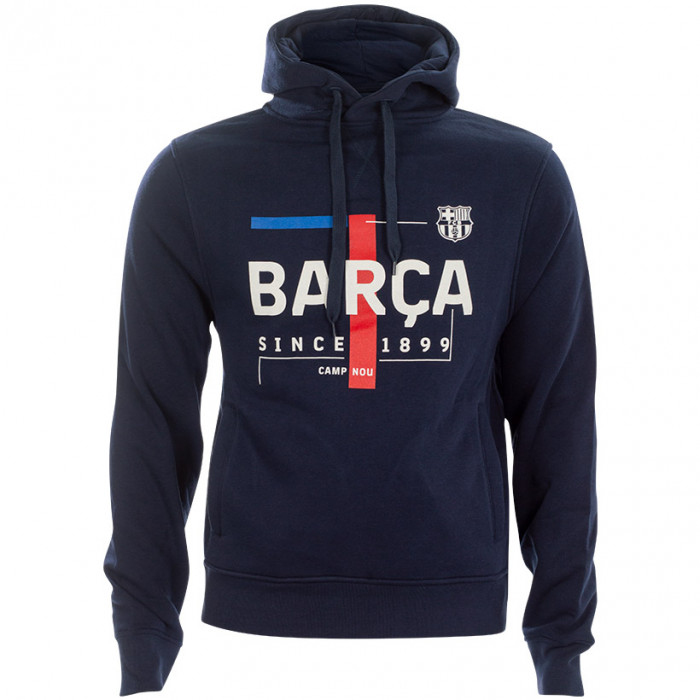 FC Barcelona pánská mikina s kapucí Since 1899