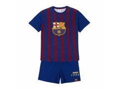 FC Barcelona pánské pyžamo Short stripe