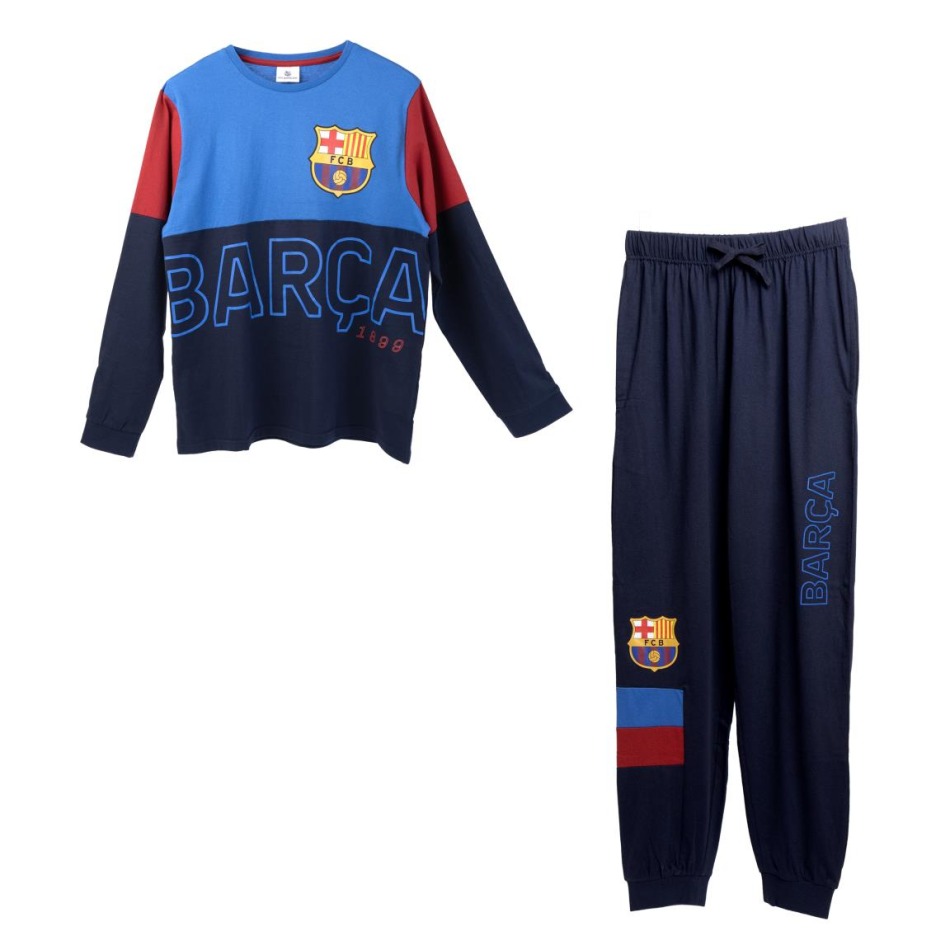 FC Barcelona pánské pyžamo Long Barca - FC Barcelona ostatní modní doplňky