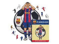 FC Barcelona dřevěné puzzle Pedri 500 pcs