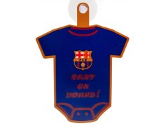 FC Barcelona mini body do auta Baby On Board Sign