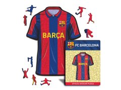 FC Barcelona dřevěné puzzle Jersey 500 pcs