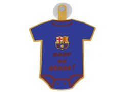 FC Barcelona mini body do auta Baby On Board Sign