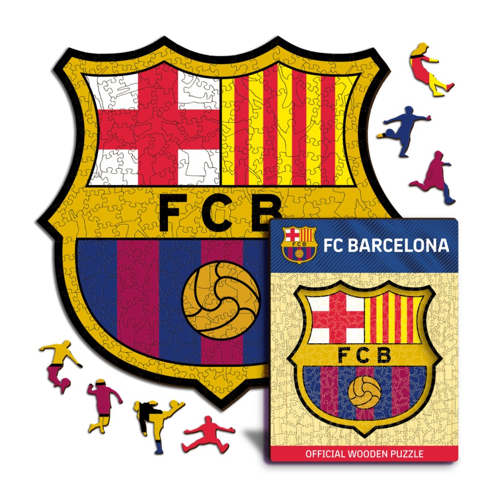 FC Barcelona dřevěné puzzle Crest 270 pcs - FC Barcelona ostatní suvenýry