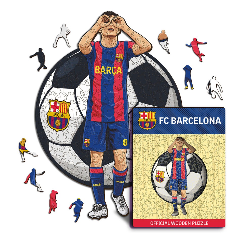 FC Barcelona dřevěné puzzle Pedri 270 pcs - FC Barcelona ostatní suvenýry