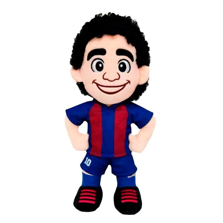 FC Barcelona plyšový hráč Maradona 36 cm - FC Barcelona ostatní suvenýry