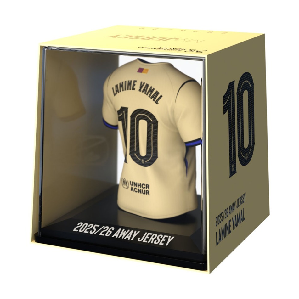 FC Barcelona Box MyJersey 25/26 Lamine Yamal Away - FC Barcelona ostatní suvenýry