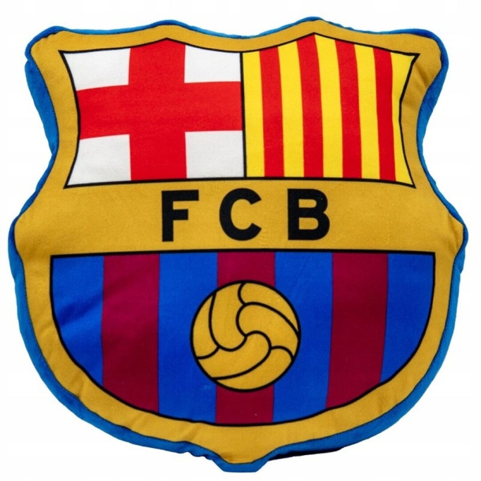 FC Barcelona polštářek 3D Crest - FC Barcelona povlečení, ručníky, deky