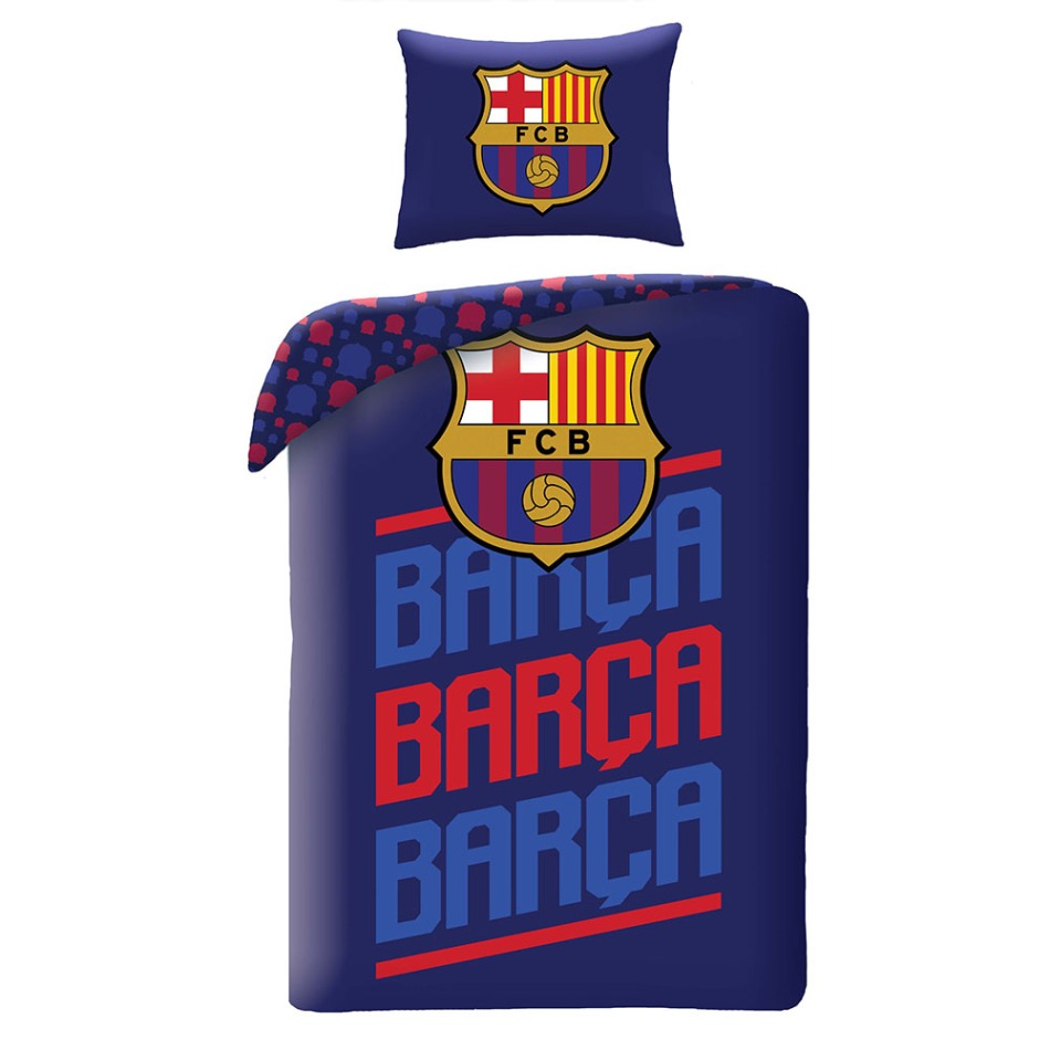 FC Barcelona povlečení na jednu postel Barca - FC Barcelona povlečení, ručníky, deky