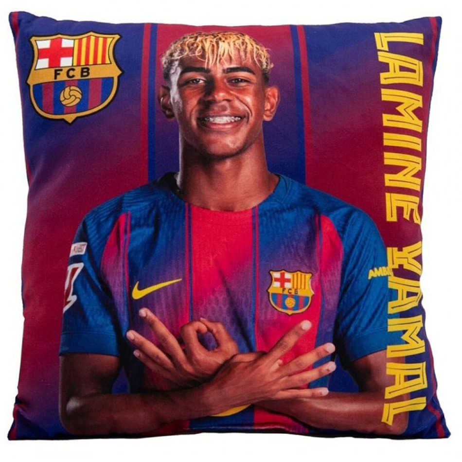 FC Barcelona polštářek Square Yamal