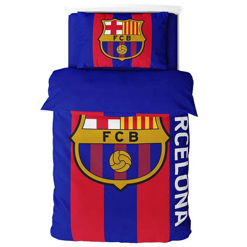 FC Barcelona povlečení na jednu postel Logo - FC Barcelona povlečení, ručníky, deky