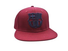 FC Barcelona dětská čepice flat kšiltovka Rap granate