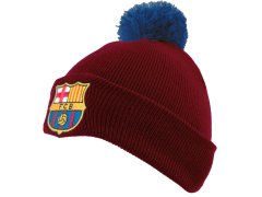 FC Barcelona zimní čepice Red Ski