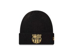 FC Barcelona zimní čepice Cuff Knit gold