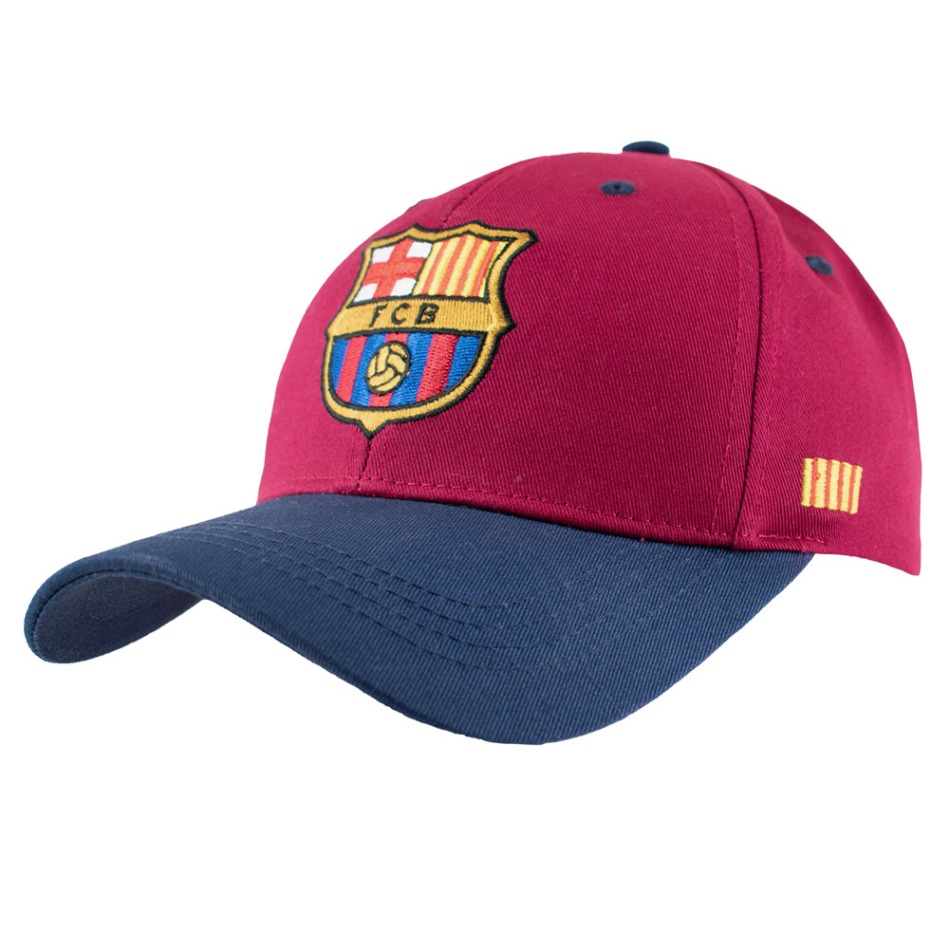 FC Barcelona čepice baseballová kšiltovka crest red