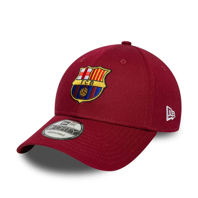 FC Barcelona čepice baseballová kšiltovka 9forty bordo - FC Barcelona šály, čepice, rukavice
